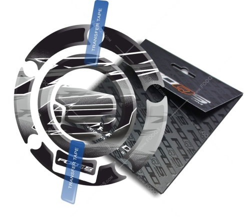 Cappad Yamaha FZ8 T1 silver sticker