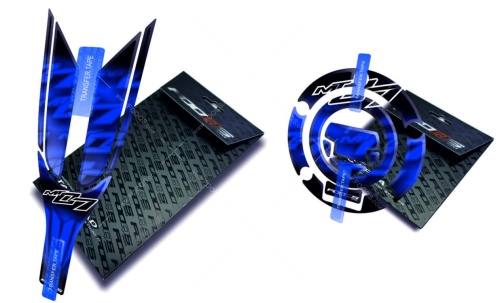 Tankpad Cappad Yamaha MT 07 TA blue sticker