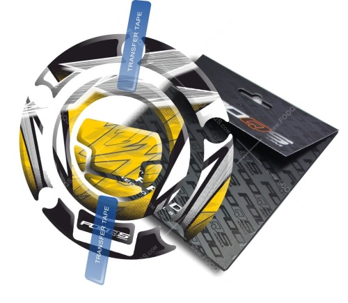 Cappad Yamaha YZF R1 R6 T1 yellow sticker