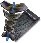 Naklejka na bak tankpad T1 Yamaha YZF R6 Black Gold