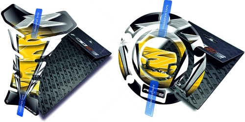 Tankpad Cappad Yamaha YZF R6 T1 yellow sticker