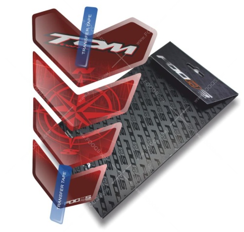 Tankpad Yamaha TDM 850 900 Twin TV red sticker