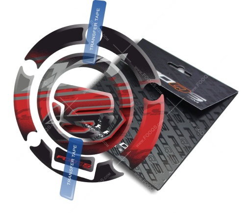 Cappad Yamaha XJ6 T1 red sticker