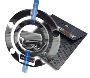 Cappad-Aufkleber Yamaha XJ6 Silver