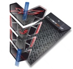 Tankpad-Aufkleber TV Yamaha XTZ Super Tenere 750 1200 Schwarz Red