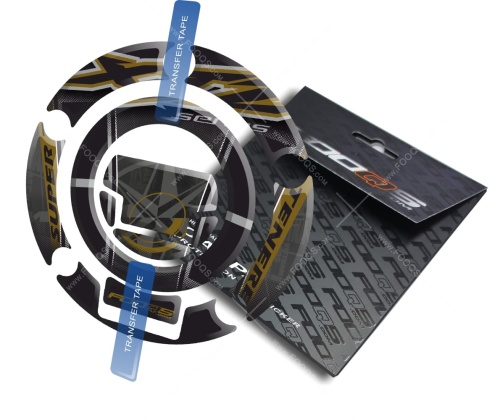 Cappad Yamaha XTZ Super Tenere 1200 black gold sticker