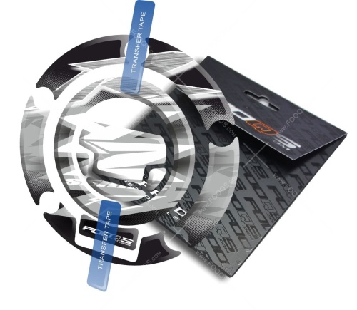 Cappad Yamaha YZF R1 R6 Thundercat Thunderace T1 silver sticker