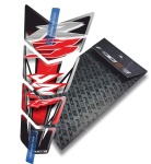 Tankpad TA Yamaha YZF R3 Red stickers decals