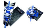 Tankpad-tankstickers cappad TA Yamaha YZF R3 Blauw