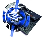 Yamaha YZF R3 Blauwe tankvulsticker