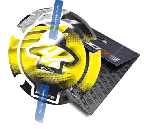 Cappad Yamaha YZF R3 TA yellow sticker