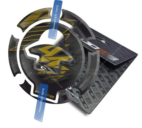 Cappad Yamaha YZF R3 TA black gold sticker