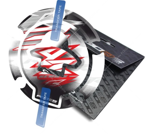 Cappad Yamaha YZF R3 TA white red sticker