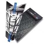 Naklejka na bak tankpad TA Yamaha YZF R-125 White