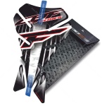 Adesivo per serbatoio V1 Honda CBF 125 250 500 600 1000 bianco