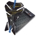 Tankpad Honda CBF 125 250 500 600 1000 V1 black gold sticker