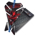 Tankpad Suzuki GSF 600 650 1200 1250 Bandit V1 black red sticker