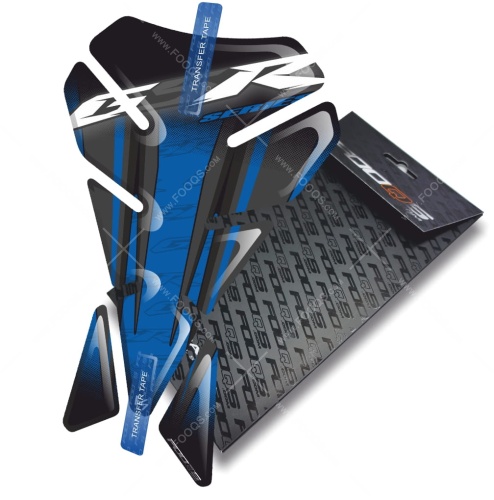 Tankpad Suzuki GSR 600 650 750 V1 blue sticker