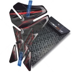 Naklejka na bak tankpad V1 Yamaha FZ1 Black