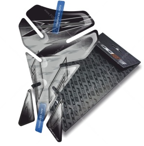 Naklejka na bak tankpad V1 Yamaha FZ1 Silver