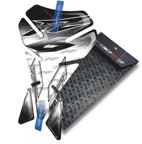 Tankpad Yamaha FZ6 V1 white sticker