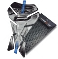 Tankpad Yamaha FZ8 V1 silver sticker