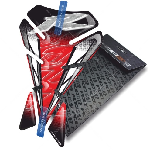 Tankpad Yamaha YZF R1 V1 red sticker