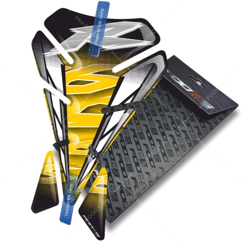 Tankpad Yamaha YZF R6 V1 yellow sticker