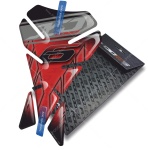 Tankpad V1 Yamaha XJ6 Red stickers decals