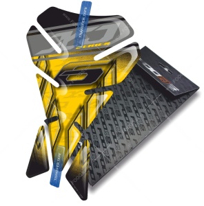 Naklejka na bak tankpad V1 Yamaha XJ6 Yellow