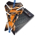 Tankpad Kawasaki Er 6f 6n orange sticker