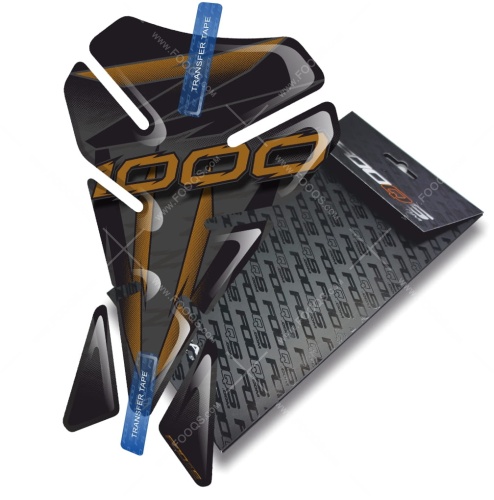 Tankpad Kawasaki Z 1000 black gold sticker