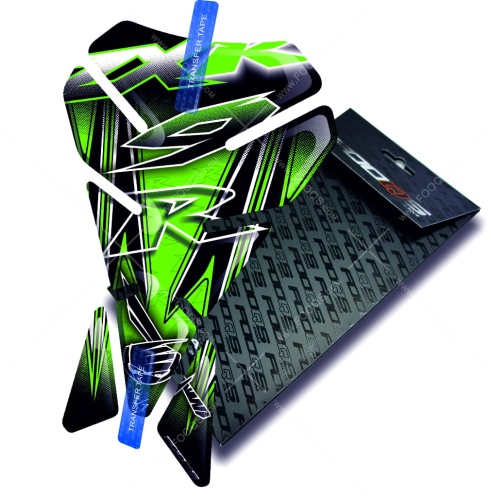Tankpad Kawasaki ZX 9R V1 green sticker