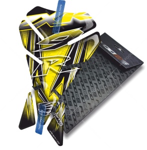 Naklejka na bak tankpad V1 Kawasaki ZX-9R Yellow