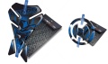 Tankpad Cappad Suzuki GSF 600 650 1200 1250 Bandit V1 blue sticker