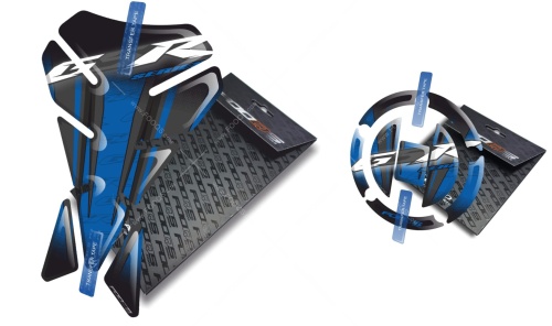 Tankpad Cappad Suzuki GSR 600 650 750 V1 blue sticker
