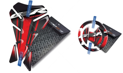 Tankpad Cappad Suzuki GSR 600 650 750 V1 red sticker