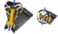Tankpad Cappad Suzuki GSR 600 650 750 V1 yellow sticker