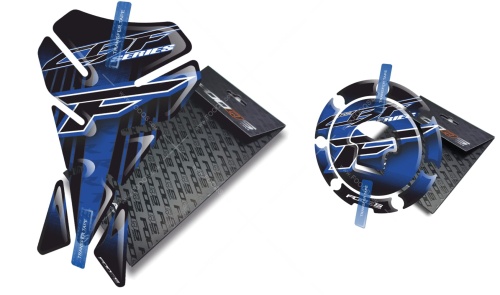 Tankpad Cappad Honda CBF 500 600 650 900 1000 older model V1 blue sticker