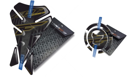 Tankpad Cappad Honda CBF 500 600 650 900 1000 V1 black gold new model  sticker