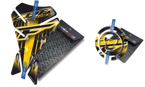 tank mátrix tankpad sapka V1 Honda CBF 500 600 650 900 1000 új modell sárga