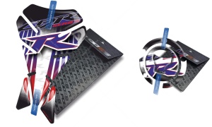 Adesivi per serbatoio tankpad cappad V1 Honda CBR 600 1000 RR New Model HRC