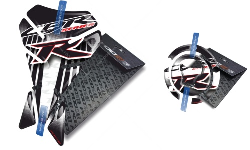 Tankpad Cappad Honda CBR 600 1000 RR V1 white new model sticker