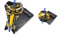 Tankpad Cappad Honda CBR 125 250 V1 yellow sticker