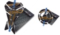 Tankpad Cappad Kawasaki Z 750 V1 black gold sticker