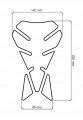 Tankpad Cappad Kawasaki Z 750 V1 black green dimensions