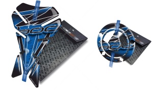 Naklejki na bak tankpad cappad V1 Kawasaki Z 800 Blue