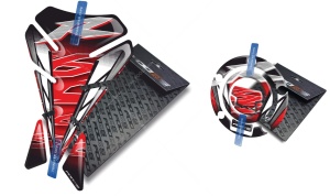 Naklejki na bak tankpad cappad V1 Yamaha YZF R6 Red