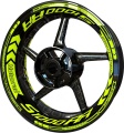 BMW S 1000 RR fluo motorcycle wheel rim stickers fooqs