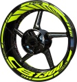 Honda CB 1300 fluo motorcycle wheel rim stickers fooqs